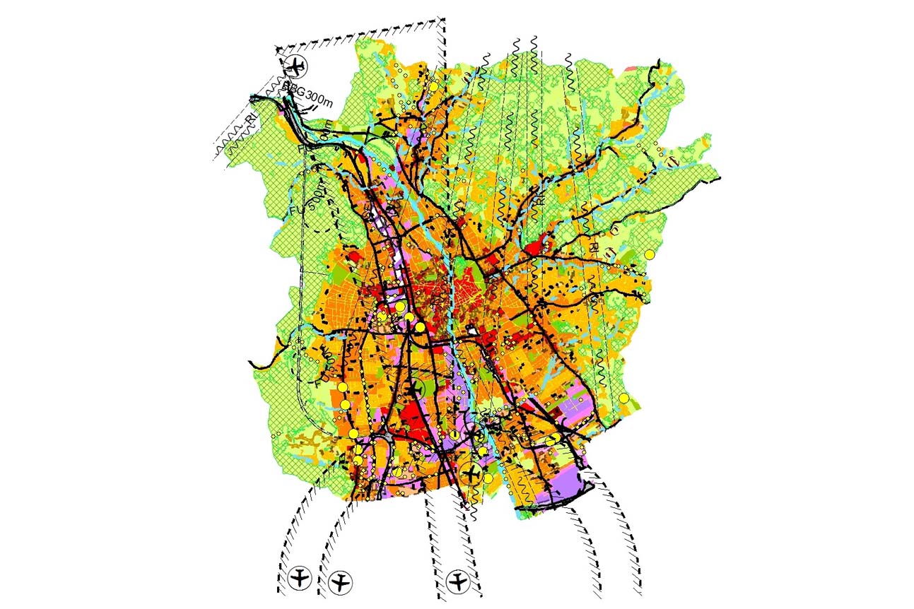 Gesamtansicht Grazer Flächenwidmungsplan