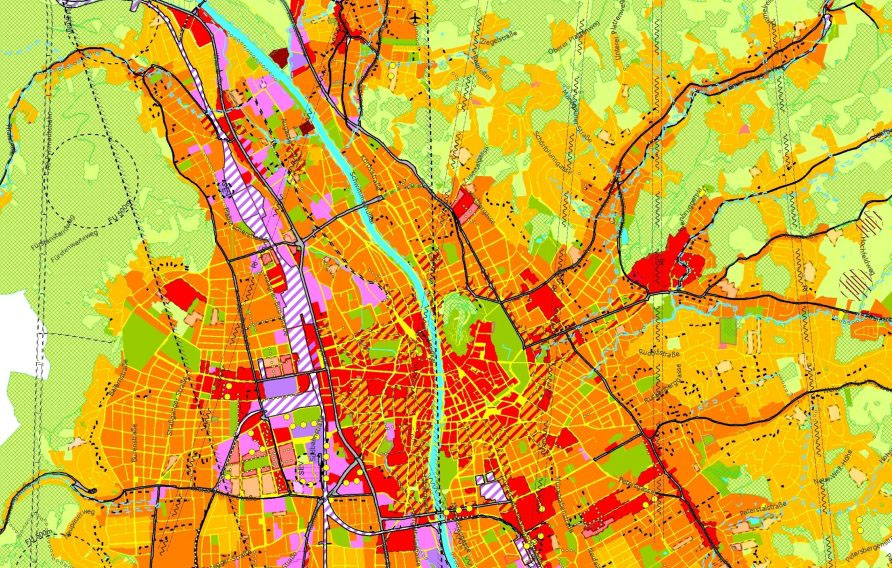 Flächenwidmungsplan der Stadt Graz